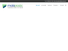Tablet Screenshot of mobi-plastic.com